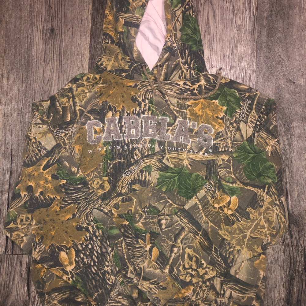 Womens L Cabelas hoodie